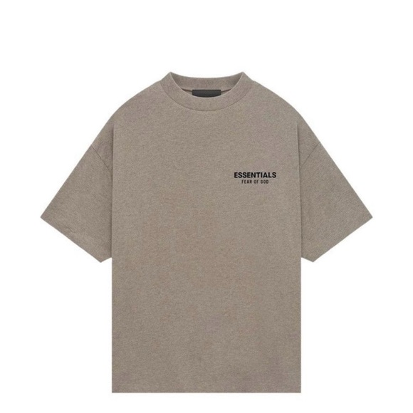 Fear of God Other - Essential Fear of God Heather Grey T-Shirt (XL)